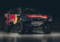 Válečné zbarvení Peugeot 2008 DKR pro Rallye Dakar 2016