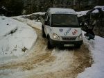 Jedinečný, sněhový offroad v Horažďovicích